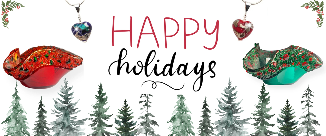 Holiday Glow from the Nixon Art Glass Studio