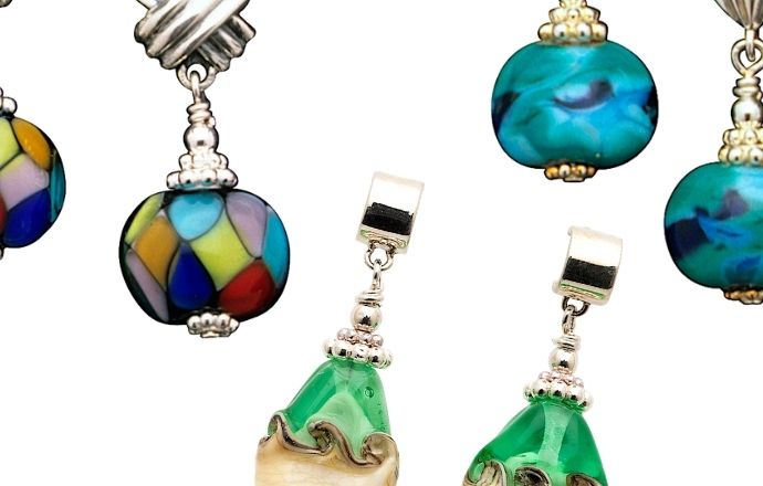 Art Glasses Earrings