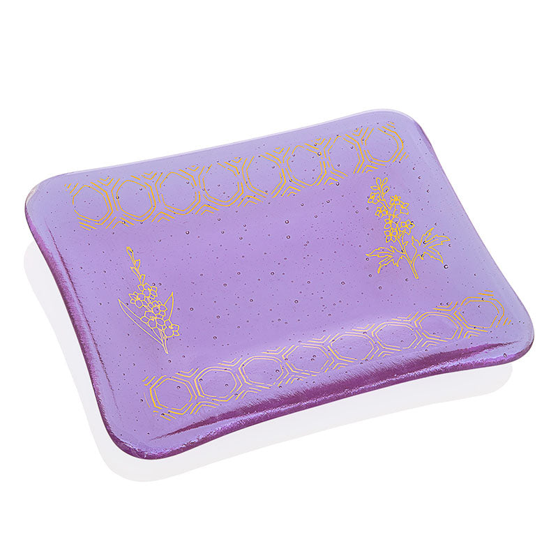 Lavender Art Dish