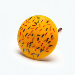 Confetti Art Glass Mushroom