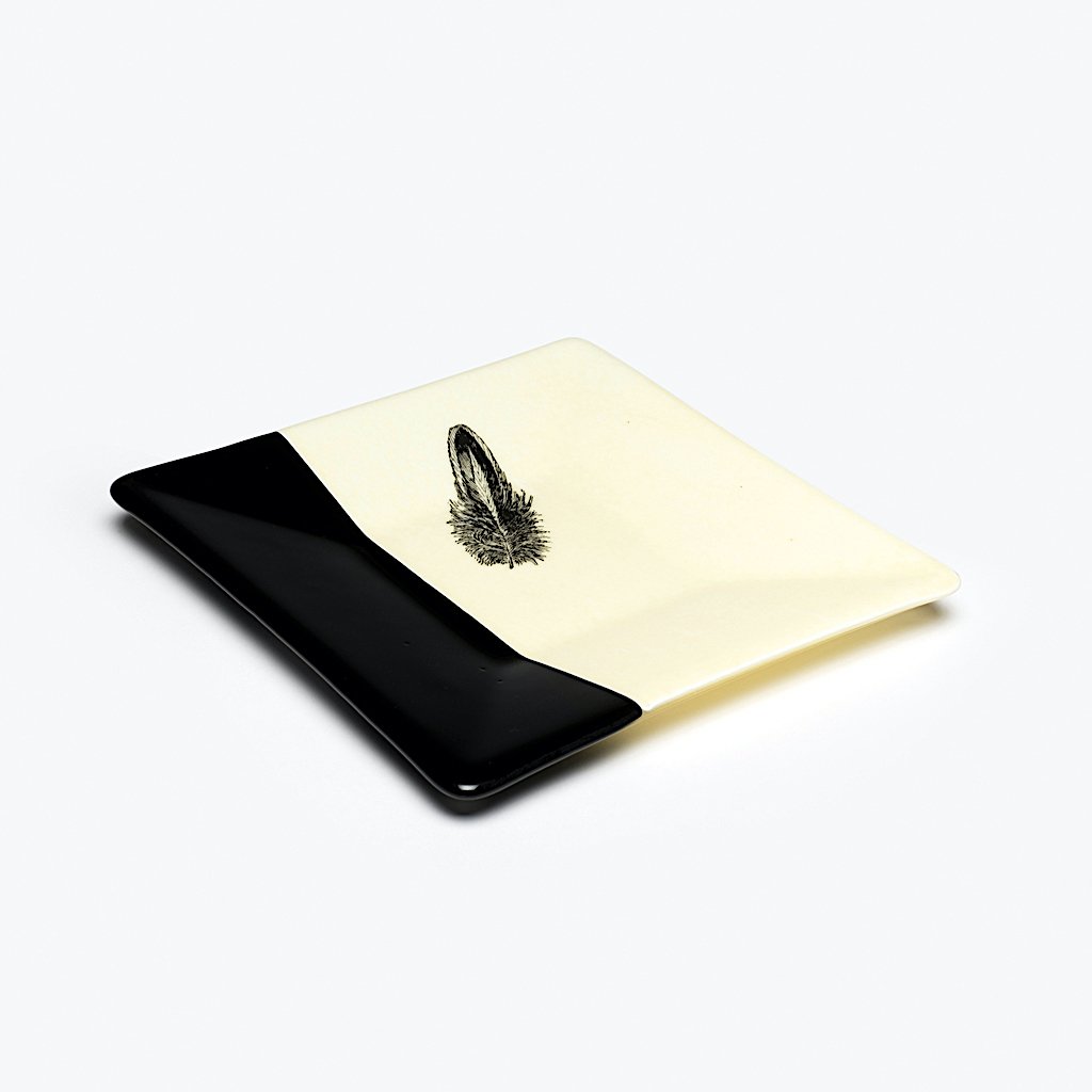 Feathers Dinner Plate